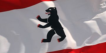 Landesflagge von Berlin